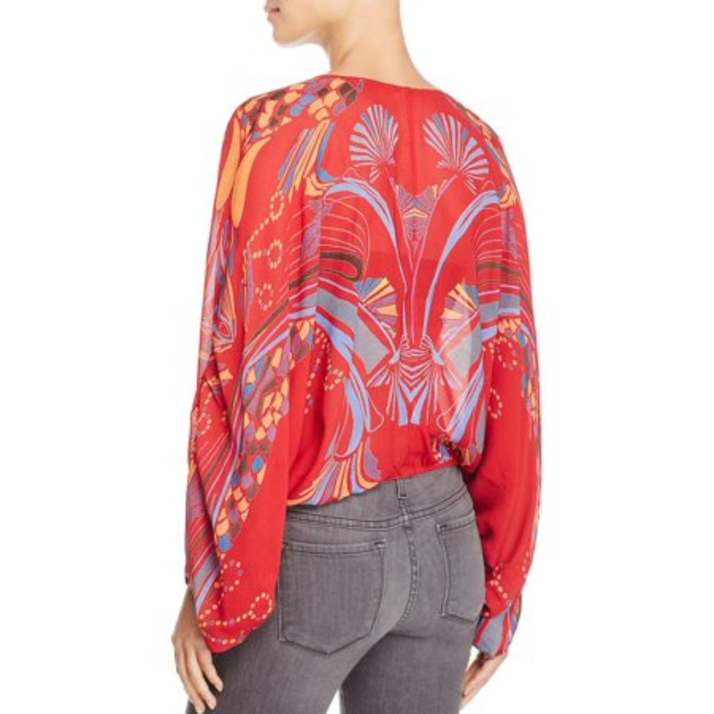 Free People Patterned Blouse - Picture 6 of 7